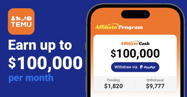 How I Made $1000 with Temu Affiliate in 1 Month