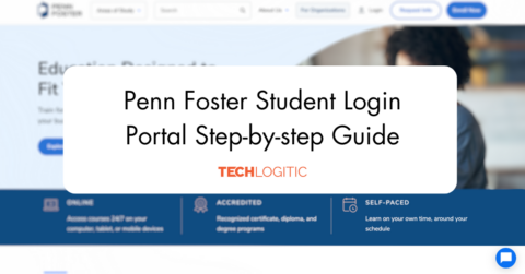 Penn Foster Student Login Portal Step-by-step Guide