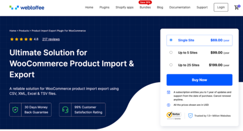 Product Import Export Plugin For WooCommerce