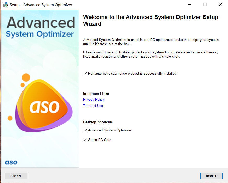 Advanced System Optimizer 01