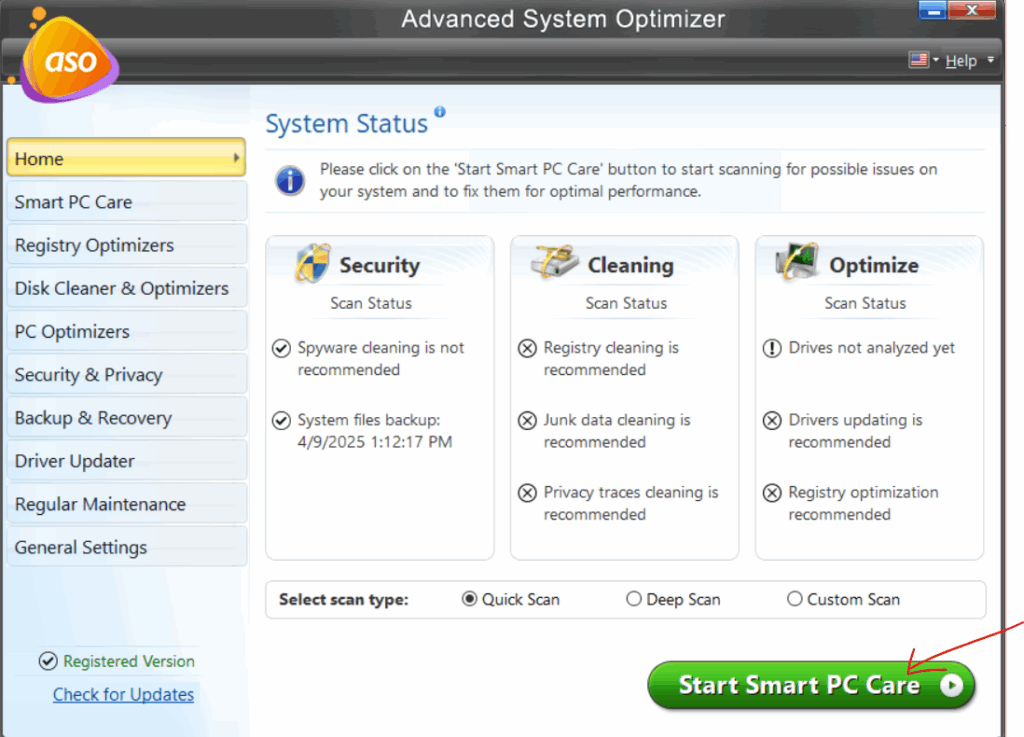 Advanced System Optimizer 03