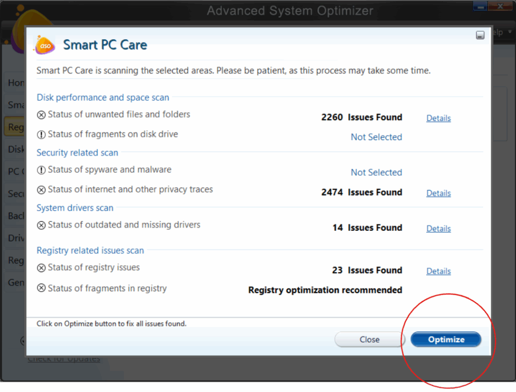 Advanced System Optimizer 05