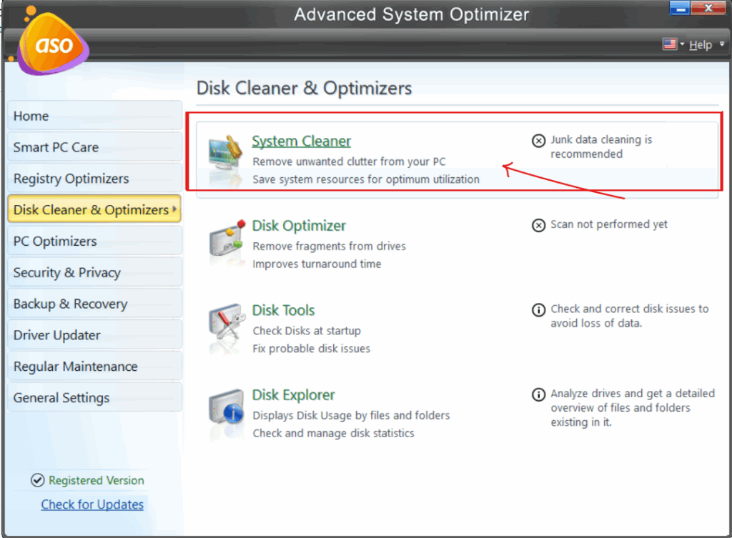 Advanced System Optimizer 08