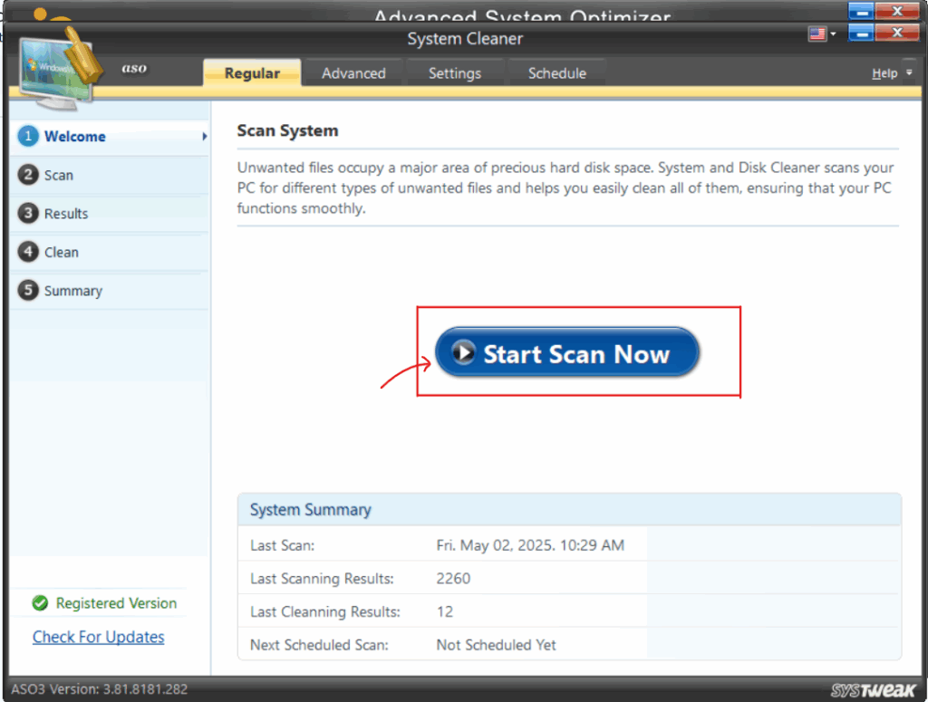 Advanced System Optimizer 09