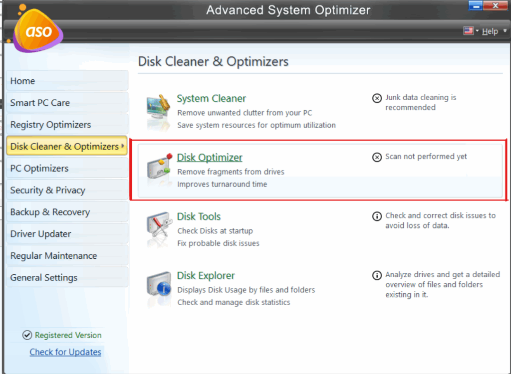 Advanced System Optimizer 10