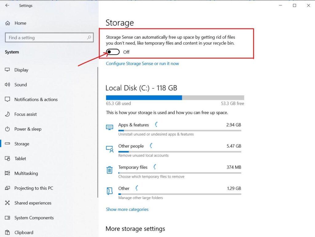 storage-on