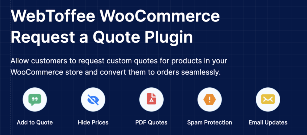 Request a Quote by WebToffee