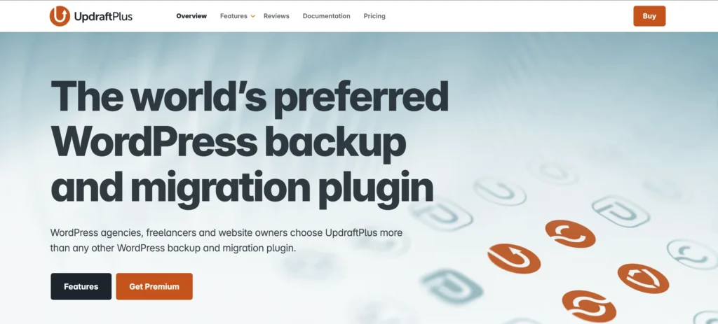 updraft - best wordpress backup plugin