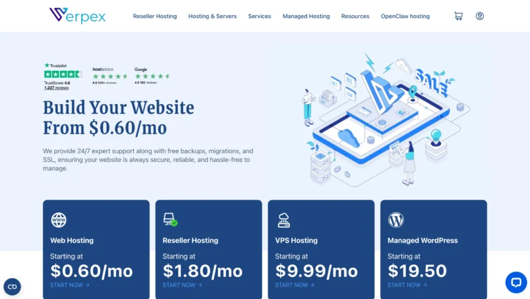 verpex-webhosting-plans