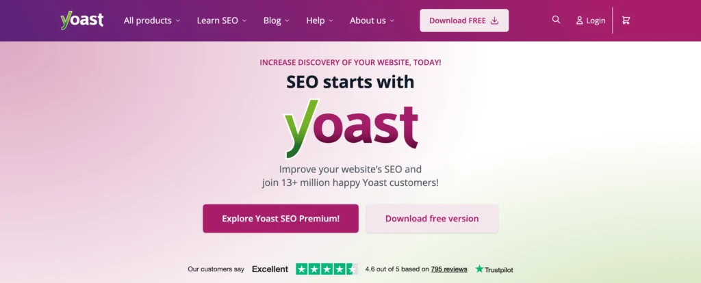 yoast - top wordpress plugin