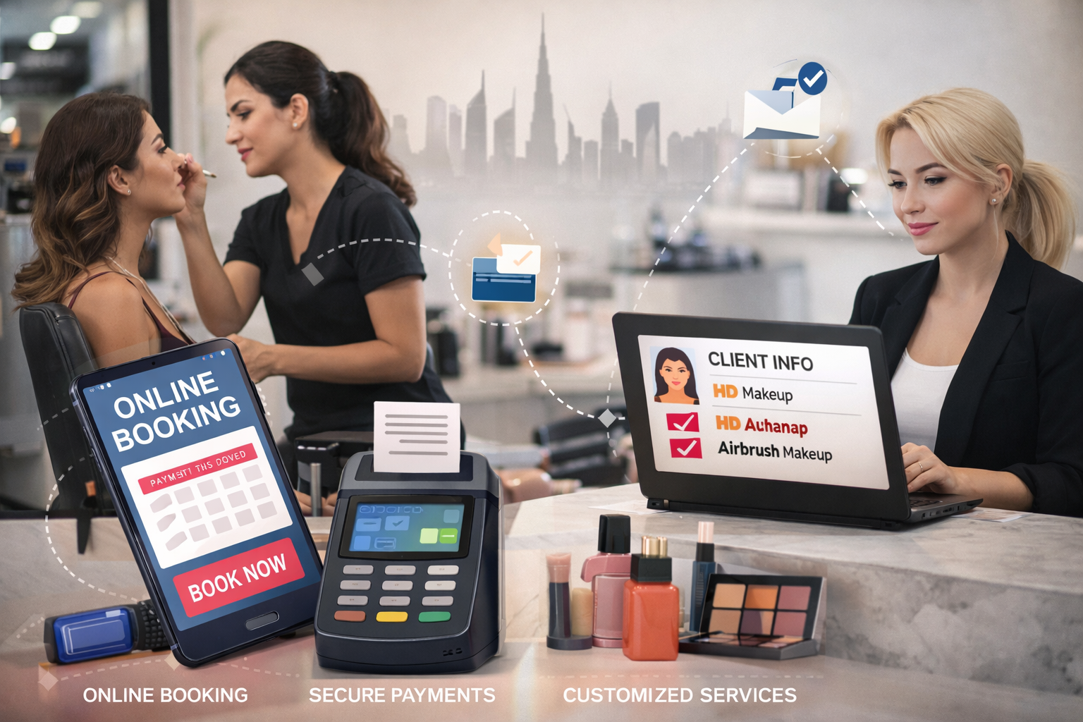 How Smart Appointment Systems Improve Makeup Services in Dubai