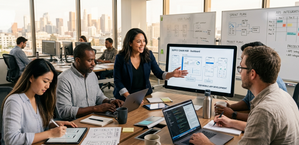 How to Build B2B Mobile Apps: A Guide for Enterprises