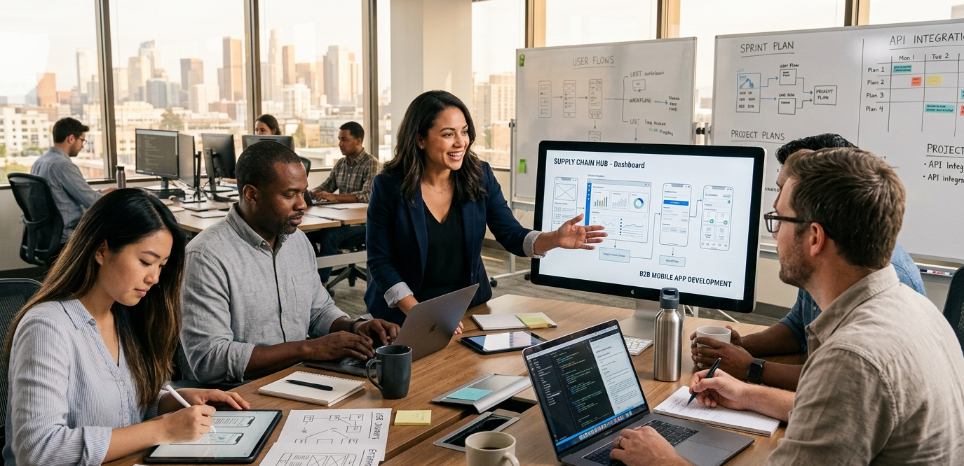 How to Build B2B Mobile Apps: A Guide for Enterprises