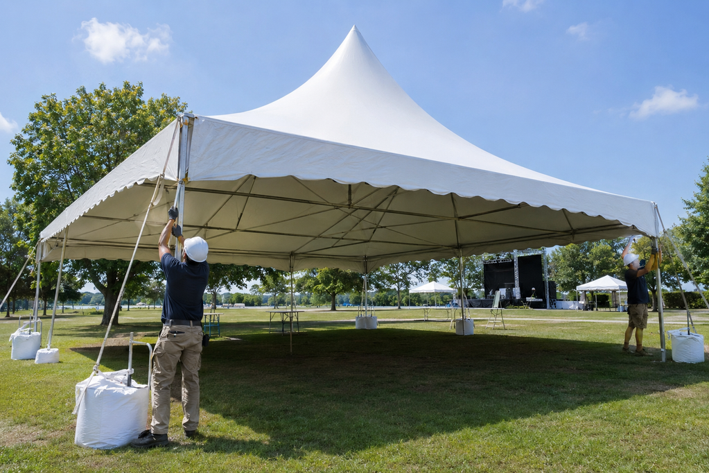 6 Essential Tips for Installing Professional Event Tents Correctly
