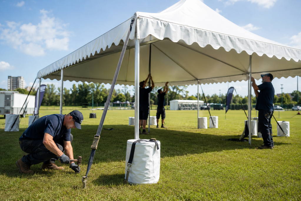 6 Essential Tips for Installing Professional Event Tents Correctly